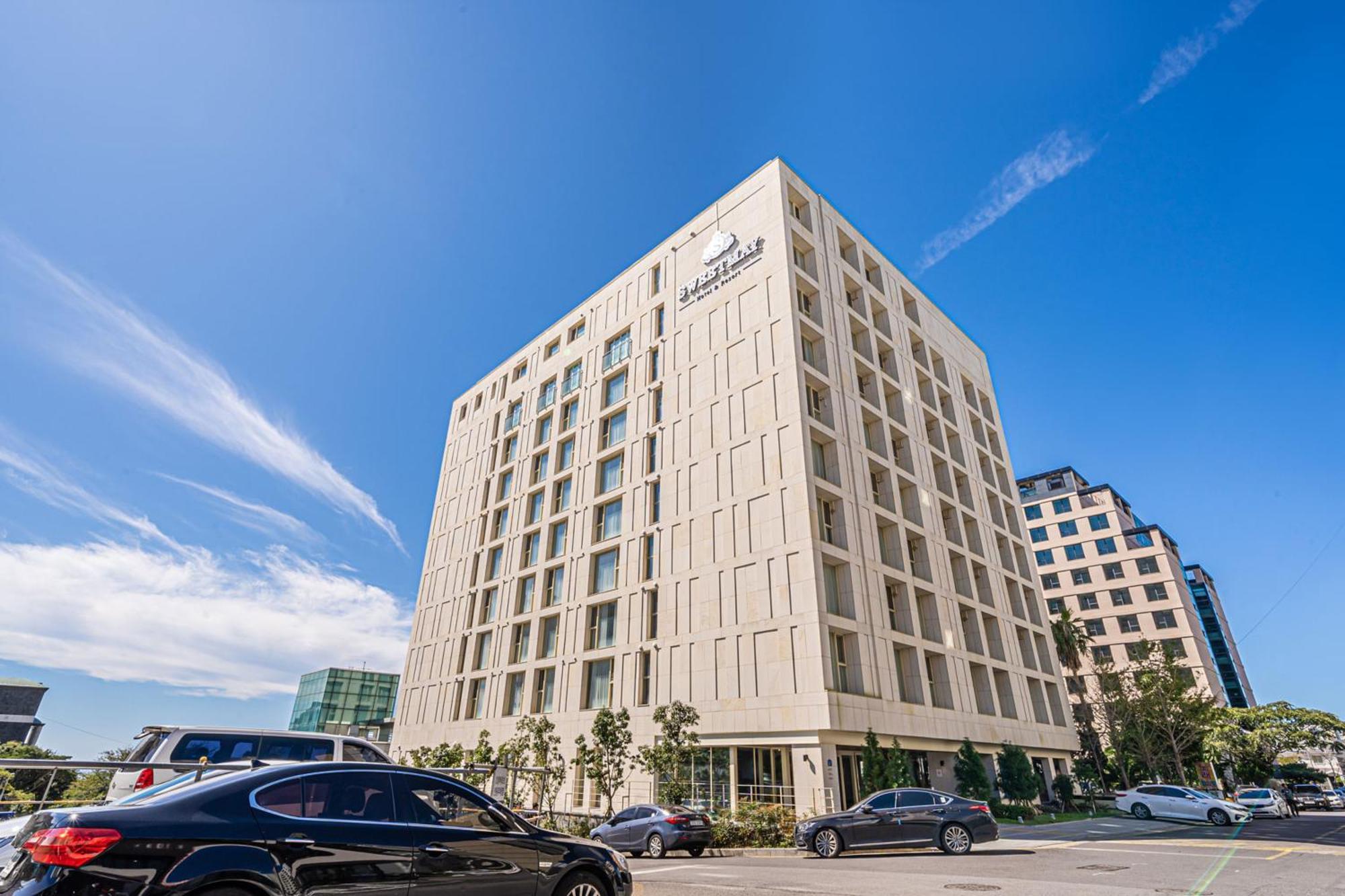Sweet May Seogwipo Hotel Bagian luar foto