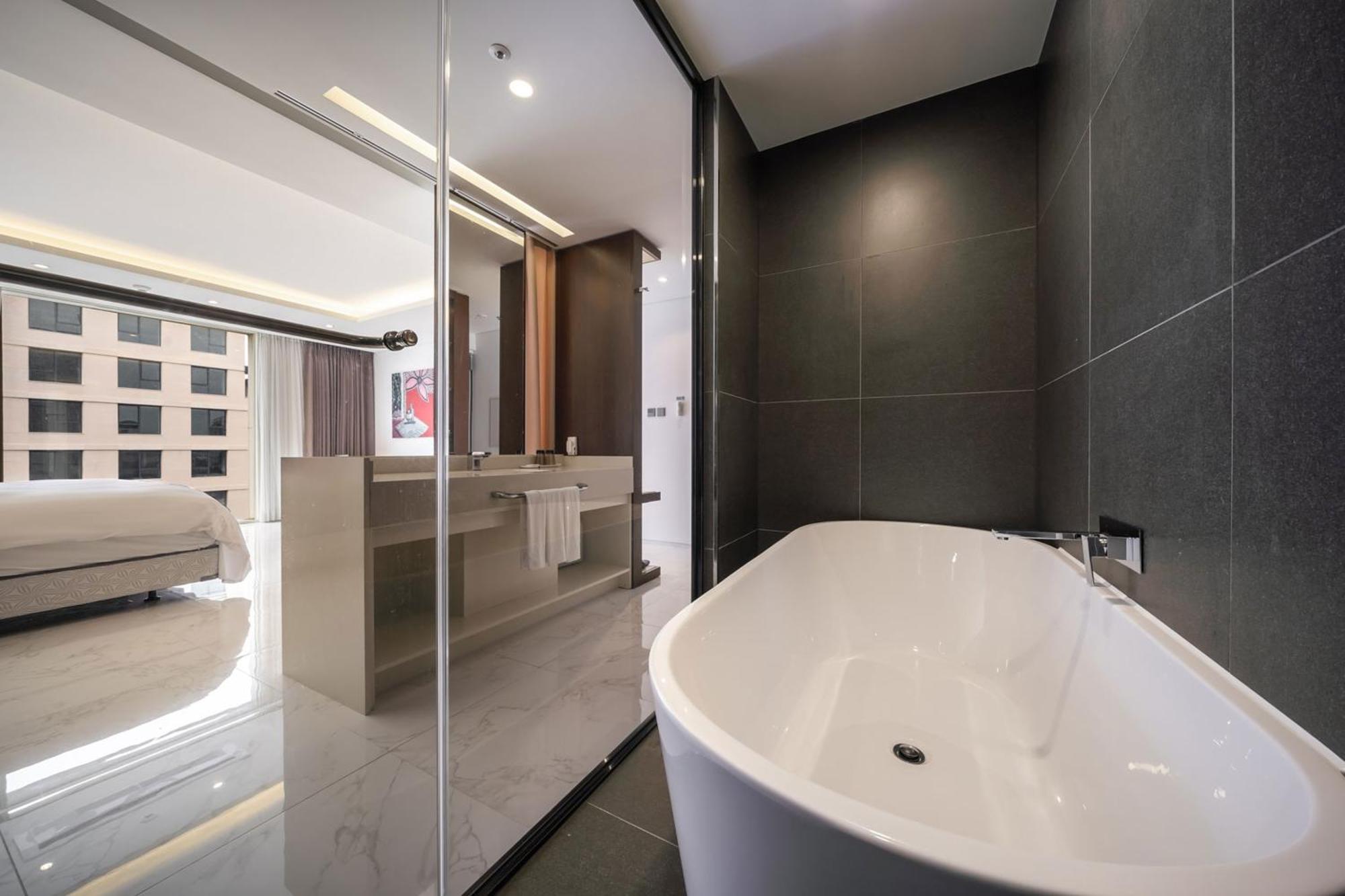 Sweet May Seogwipo Hotel Bagian luar foto